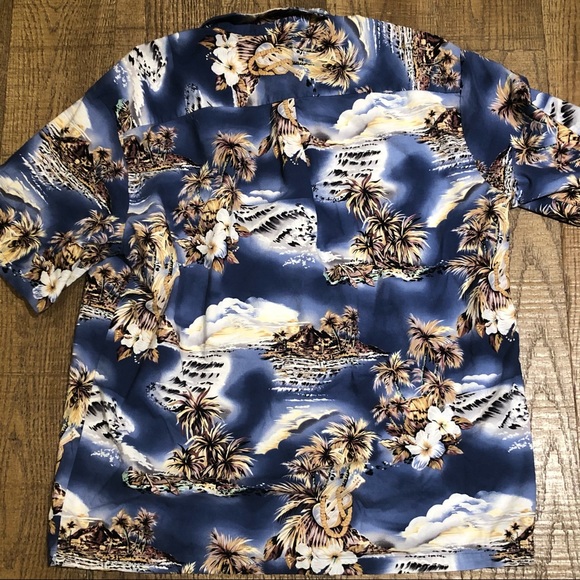 HILO HATTIE ORIGINAL HAWAIIAN BUTTON DOWN SHIRT XL - Picture 6 of 8